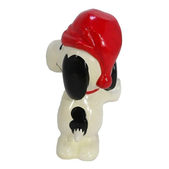HALLMARK Snoopy vintage lightweight ceramic candle holder approx 8" tall, Japan - Picture 4 of 6